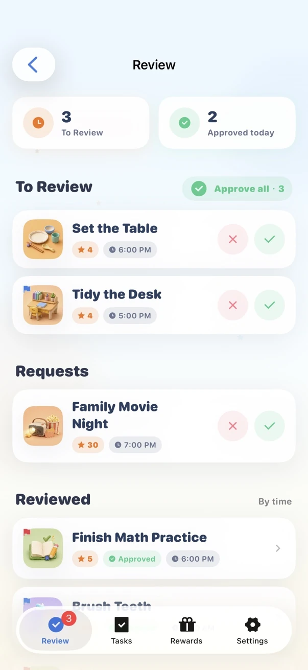StarWish — A calmer way to encourage